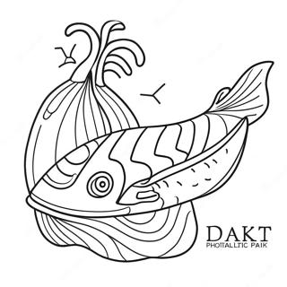 Daki Coloring Pages