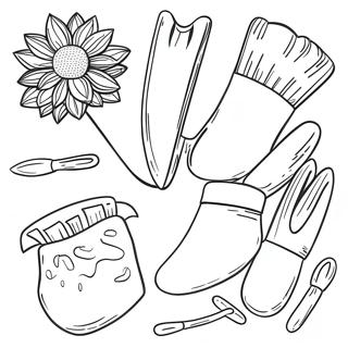 Gardening Coloring Pages