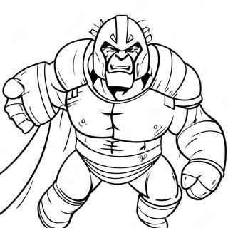 Juggernaut Coloring Pages