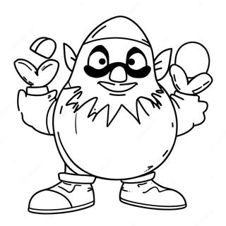 Eggman Coloring Page 38493-30447