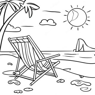 Goodbye Summer Coloring Pages