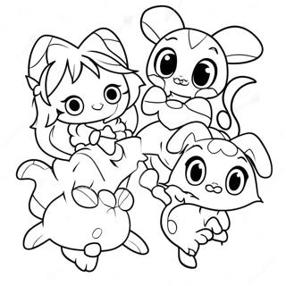 Tokyo Mew Mew Coloring Pages