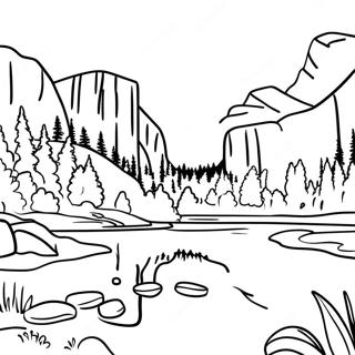 Yosemite Coloring Pages