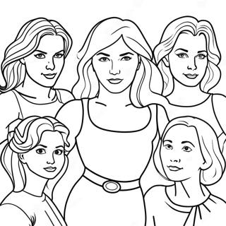 Empowered Women In History Coloring Page 3871-3088