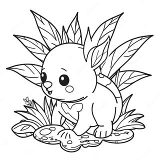 Tumble Leaf Coloring Page 38753-30641