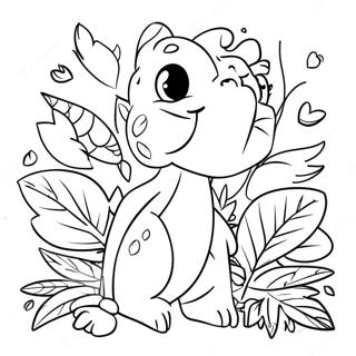 Leafy Friends From Tumble Leaf Coloring Page 38754-30640