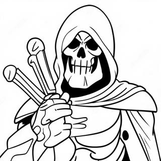 Skeletor Boyama Sayfası 38803-30687