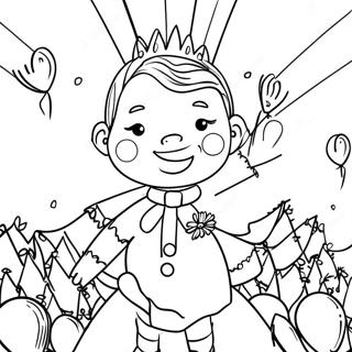 Vibrant 16 De Septiembre Parade Coloring Page 38814-30726