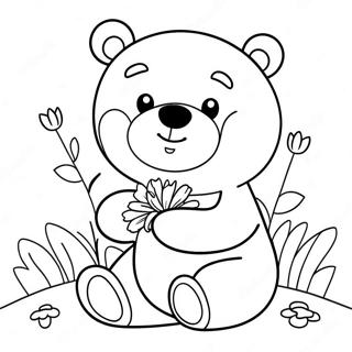 Brown Bear Coloring Pages