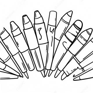 Crayons Coloring Page 38823-30694