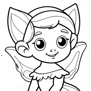 Pixie Coloring Pages