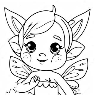 Pixie Coloring Page 38833-30702