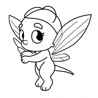 Pixie Coloring Page 38833-30704