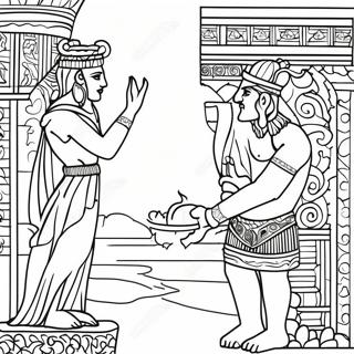 Mesopotamia Ancient Civilization Coloring Page 38863-30736