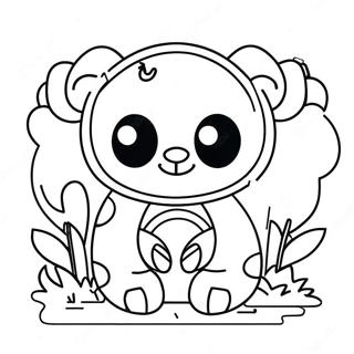 Pixel Coloring Page For Kids 3890-3095