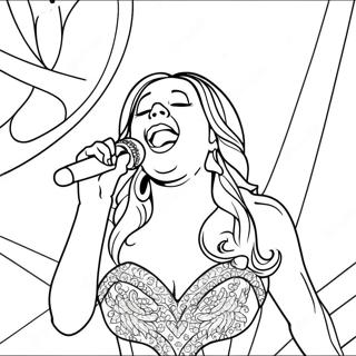 Mariah Carey Coloring Pages