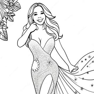 Mariah Carey Coloring Pages