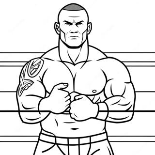 Randy Orton Coloring Pages