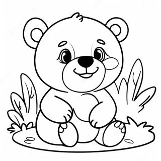 Page À Colorier Petit Ours 38983-30819