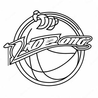 Nba-Logo Värityssivu 39003-30840