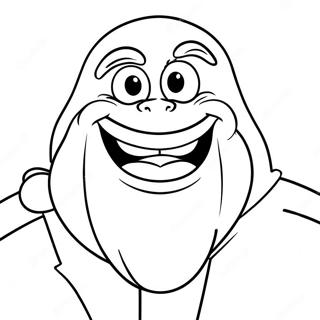 Grimace Coloring Pages