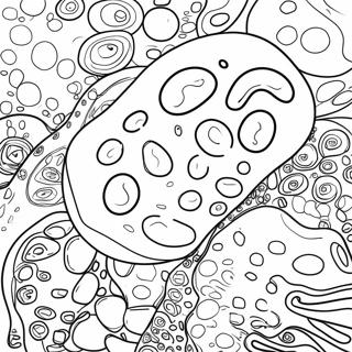 Bacteria Coloring Pages