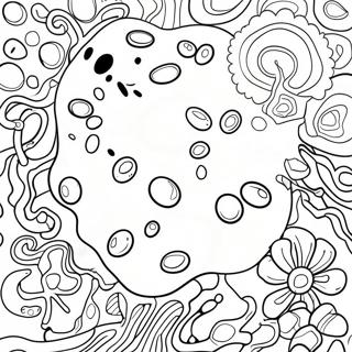 Bacteria Coloring Page 39033-30890