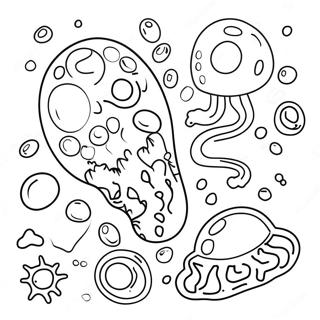 Bacteria Coloring Page 39033-30891