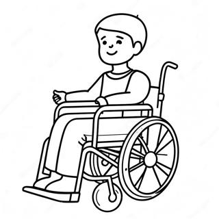 Disability Coloring Pages