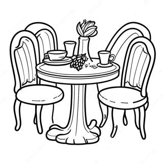 Lalo Table Coloring Pages