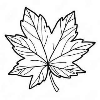 Canada Maple Leaf Coloring Page 39093-30922