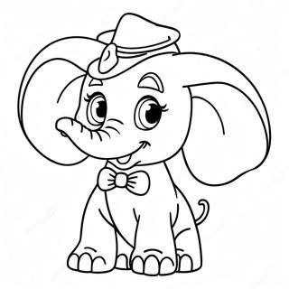 Dumbo Coloring Pages