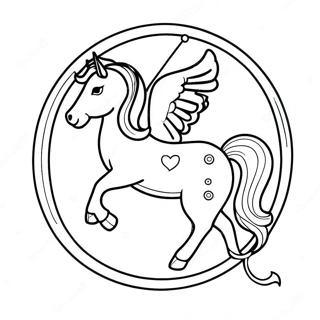 Sagittarius Coloring Pages