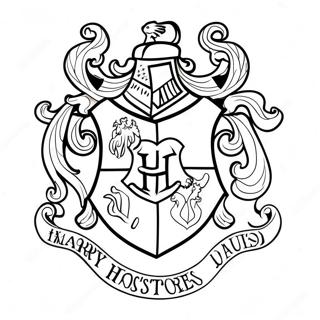 Harry Potter House Crest Coloring Page 39153-30953