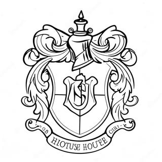 Harry Potter House Crest Coloring Page 39153-30955