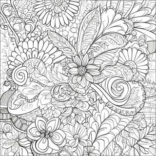 Colorful Blanket Patterns Coloring Page 39163-30961