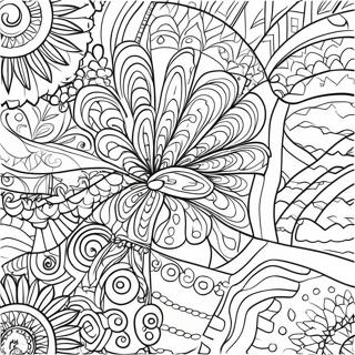 Colorful Blanket Patterns Coloring Page 39163-30964