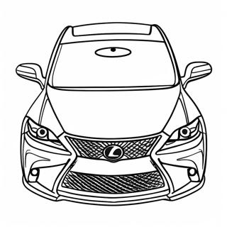 Page À Colorier Lexus 39183-30979