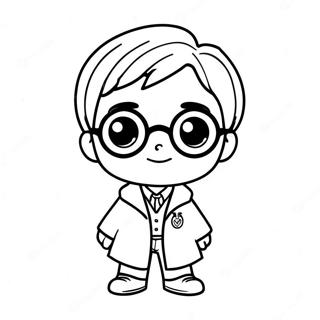 Harry Potter Chibi Coloring Page 39213-31034