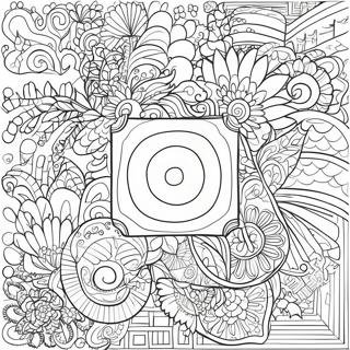 Square Coloring Pages