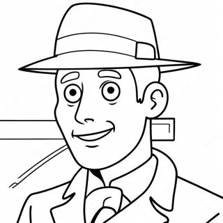 Inspector Gadget Coloring Pages