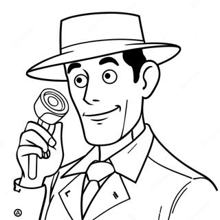 Inspector Gadget Coloring Page 39263-31048