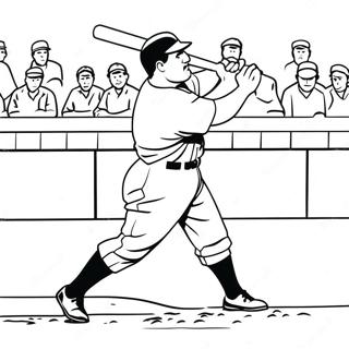 Babe Ruth Coloring Pages