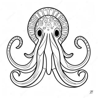 Seattle Kraken Logo Värityssivu 39353-31114