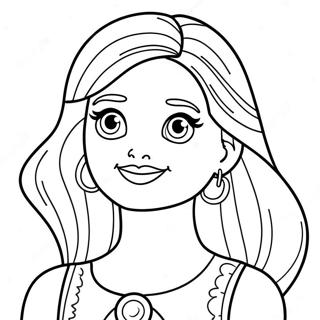 Barbie Skipper Coloring Pages