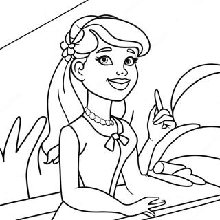 Barbie Skipper Fun Adventure Coloring Page 39363-31126