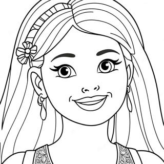 Barbie Skipper Fun Adventure Coloring Page 39363-31127