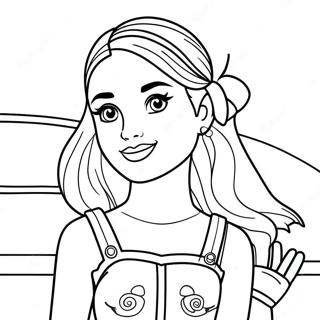 Barbie Skipper Fun Adventure Coloring Page 39363-31128