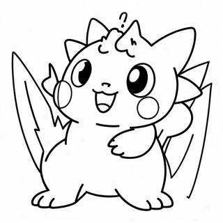 Fire Type Pokemon Coloring Page 39413-31155