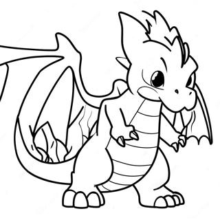 Charizard Breathing Fire Coloring Page 39414-31166